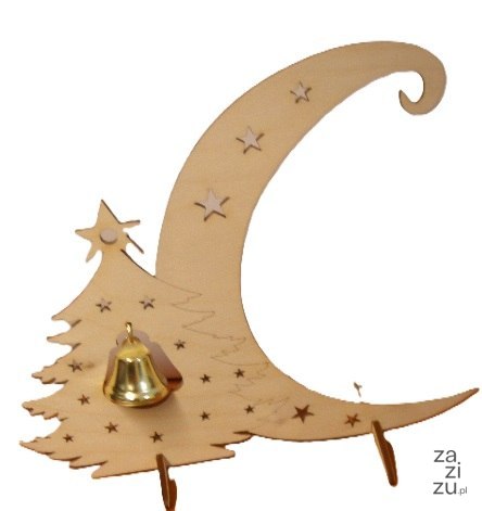 Stojak choinka z dzwonkiem 16,5 x 20 cm NR.216 Stojak choinka z dzwonkiem 16,5 x 20 cm NR.216