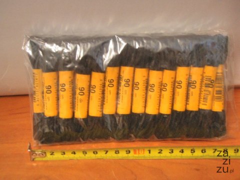 Sznurowadła 25par 90cm czarne wizytowe 1147 Sznurowadła 25par 90cm czarne wizytowe 1147