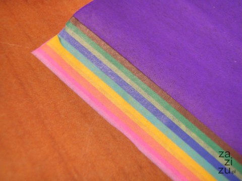 Bibuła 5kol. 12kolorów mix 38x50 | 332595 Bibuła 5kol. 12kolorów mix 38x50 | 332595