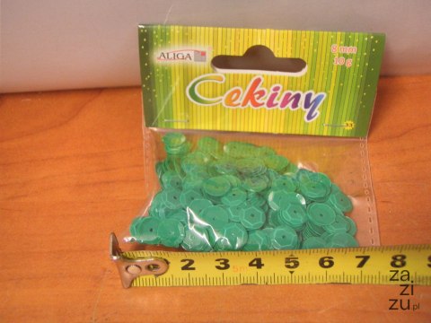 Cekiny 12szt. pastelowe RÓŻOWE 8mm 10g | WMT-112 Cekiny 12szt. pastelowe RÓŻOWE 8mm 10g | WMT-112
