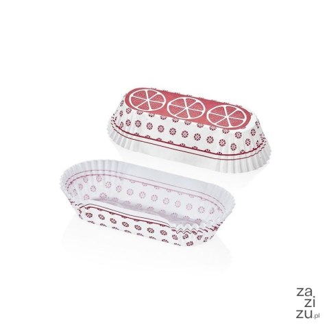 Foremki Papierowe Na Eklerki Ciastka Bułki 40szt 13 x 7cm BG-353 Foremki Papierowe Na Eklerki Ciastka Bułki 40szt 13 x 7cm BG-353