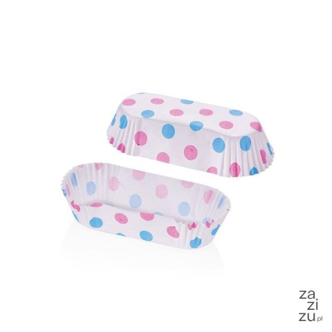Foremki Papierowe Na Eklerki Ciastka Bułki 40szt 13 x 7cm BG-353 Foremki Papierowe Na Eklerki Ciastka Bułki 40szt 13 x 7cm BG-353