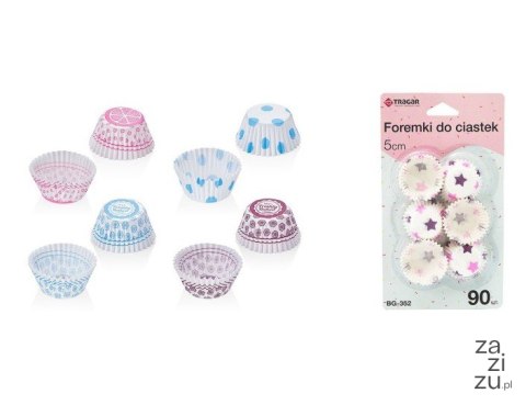 Foremki papierowe 90szt. 5cm | BG-352 Foremki papierowe 90szt. 5cm | BG-352