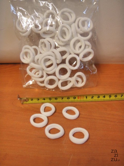 Frotki mini 50szt białe 6842 Frotki mini 50szt białe 6842