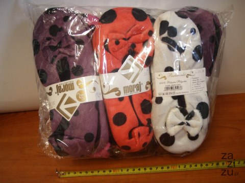 Kapcie balerinki 6szt CDW800-5321 341036 Kapcie balerinki 6szt CDW800-5321 341036