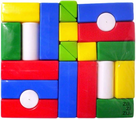 Klocki budowlane 22el. | 16 Klocki budowlane 22el. | 16
