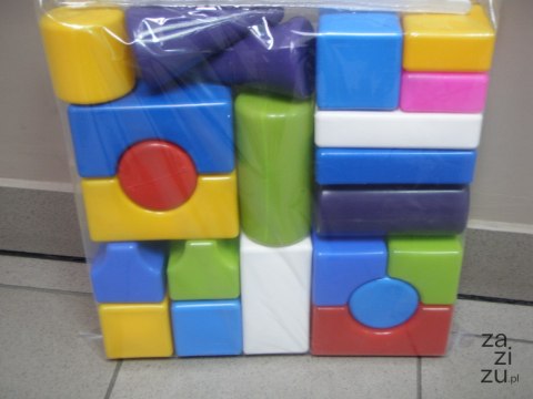 Klocki budowlane 22el. | 602 Klocki budowlane 22el. | 602