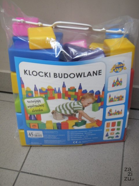 Klocki budowlane 45el. | 603 Klocki budowlane 45el. | 603