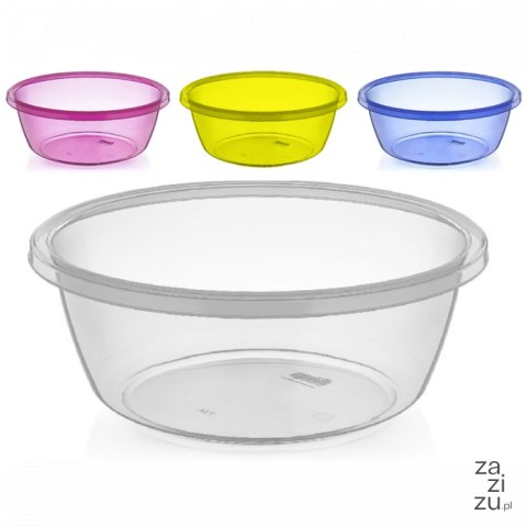 Miska okrągła 2,7l transparent | 10333-330 Miska okrągła 2,7l transparent | 10333-330