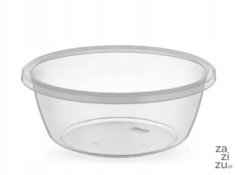 Miska okrągła 4,5l transparent mix | 10334-347 Miska okrągła 4,5l transparent mix | 10334-347