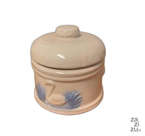 Pojemnik ceramiczny łabędź 10x10cm Pojemnik ceramiczny łabędź 10x10cm