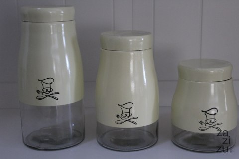 Pojemnik szklany 1400ml KUCHARZ Pojemnik szklany 1400ml KUCHARZ