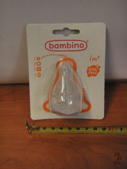 Smoczki 2szt do butelek bambino