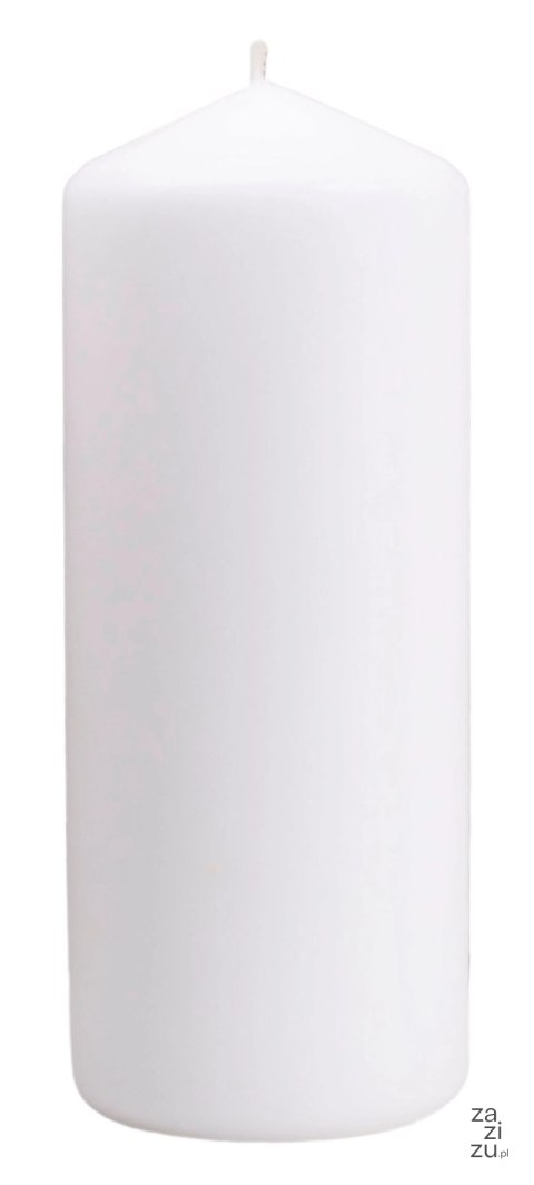 Świeca walec 60/150mm BIAŁA BARWIONA | W60150 Świeca walec 60/150mm BIAŁA BARWIONA | W60150