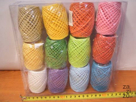 Sznurek papierowy 20m 12szt. | SZP-20 Sznurek papierowy 20m 12szt. | SZP-20