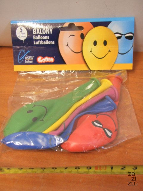 Balony 5szt uśmiech 12'' GS110/PS3M Balony 5szt uśmiech 12'' GS110/PS3M