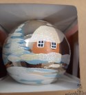 Bombka dekorowana 10cm ornament | D01100
