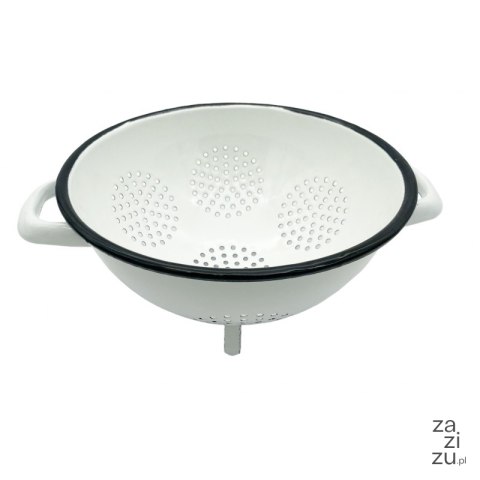 Cedzak z stojący emalia 20cm | 605 Cedzak z stojący emalia 20cm | 605