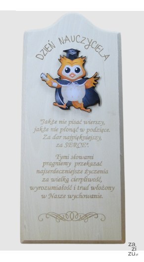 Deska Dzień Nauczyciela 32 x 14 cm. | P751-D14F Deska Dzień Nauczyciela 32 x 14 cm. | P751-D14F