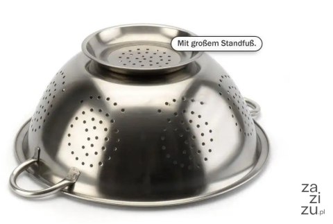 Durszlak metalowy głęboki 28cm 480628 Durszlak metalowy głęboki 28cm 480628