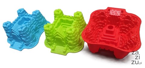 Forma silikonowa do ciasta ZAMEK 22,5 x 19,5 x 11cm SM004 Forma silikonowa do ciasta ZAMEK 22,5 x 19,5 x 11cm SM004