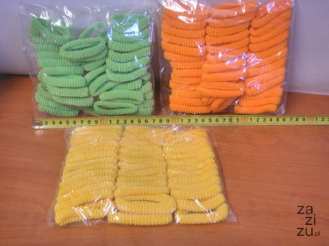Gumki do włosów 40szt kolor 8187 Gumki do włosów 40szt kolor 8187