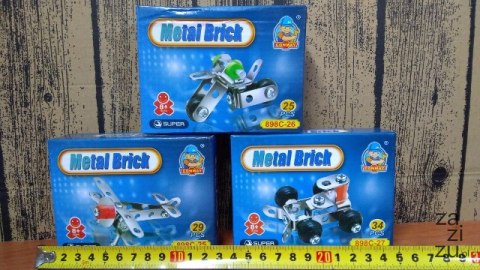 Klocki metalowe 25-34el. | 3165G Klocki metalowe 25-34el. | 3165G