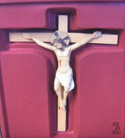 Krzyż drewniany w pudełku 15cm | DE791TS Krzyż drewniany w pudełku 15cm | DE791TS