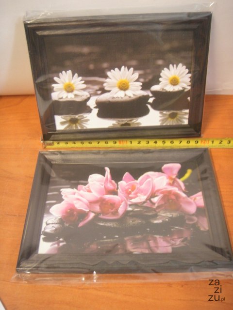 Obraz 13x18 czarna rama 6036 Obraz 13x18 czarna rama 6036