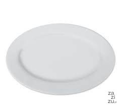Półmisek 6szt. biała porcelana 28cm TUŁOWICE Półmisek 6szt. biała porcelana 28cm TUŁOWICE