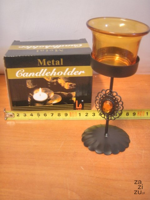 Świecznik na tea lights w pudełku metalowy | Q150502044 Świecznik na tea lights w pudełku metalowy | Q150502044