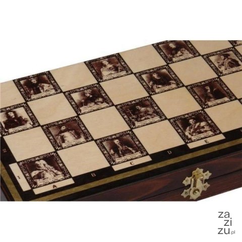 Szachy drewniane KRÓLOWIE 35cm | 8829 Szachy drewniane KRÓLOWIE 35cm | 8829