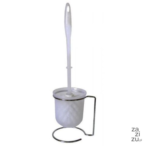 Szczotka do wc E6B transparent biała Szczotka do wc E6B transparent biała