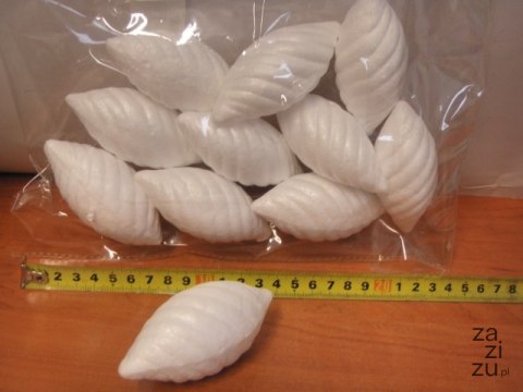 Szyszka długa 8,9cm styropianowa 12szt. | SZ--09 Szyszka długa 8,9cm styropianowa 12szt. | SZ--09