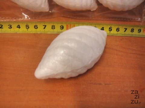 Szyszka długa 8,9cm styropianowa 12szt. | SZ--09 Szyszka długa 8,9cm styropianowa 12szt. | SZ--09