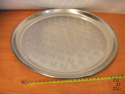 Taca metalowa okrągła 35cm 477098 Taca metalowa okrągła 35cm 477098