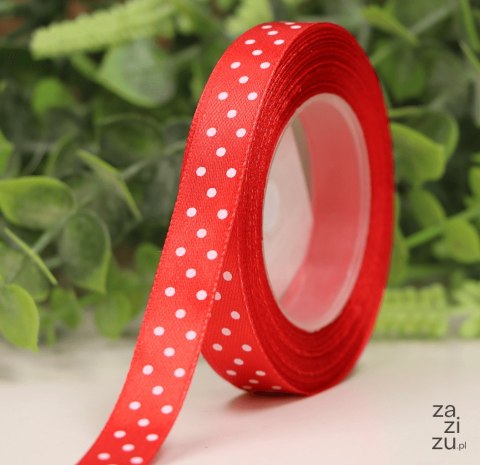 Wstążka kropki 12mm | 2662 Wstążka kropki 12mm | 2662
