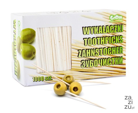 Wykałaczki w papierku 1000szt KH-WPBN Wykałaczki w papierku 1000szt KH-WPBN