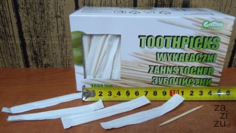 Wykałaczki w papierku 1000szt KH-WPBN Wykałaczki w papierku 1000szt KH-WPBN