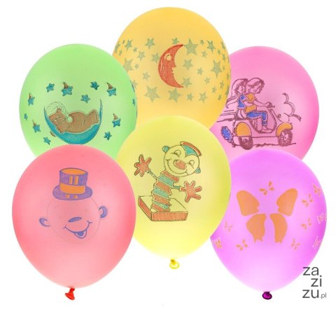 Balony 5szt NATALKA 5 90000 Balony 5szt NATALKA 5 90000