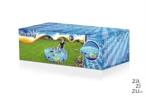 Basen rozporowy 1,83m x 38cm BESTWAY | 55030 Basen rozporowy 1,83m x 38cm BESTWAY | 55030