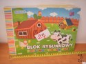Blok rysunkowy 20szt. kolor A4 Schemat