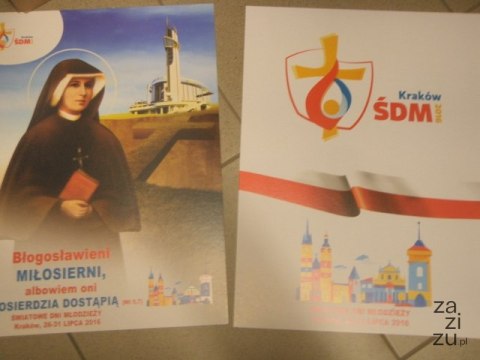 Emblemat 30x40 ŚWIATOWE DNI MŁODZIEŻY 2016 Emblemat 30x40 ŚWIATOWE DNI MŁODZIEŻY 2016