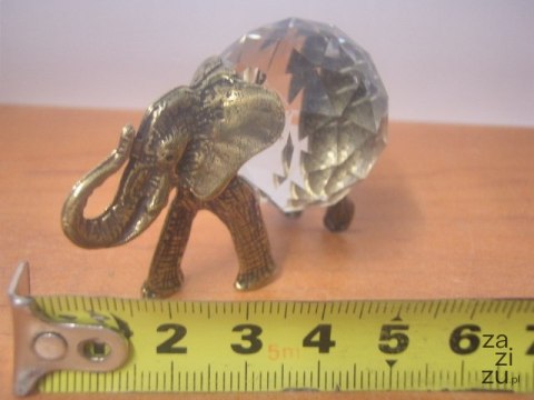 Figurka metalowa SŁOŃ SWAROWSKI 2294 Figurka metalowa SŁOŃ SWAROWSKI 2294