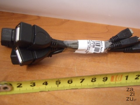 Kabel przejściówka micro USB Adaptor OTG Host USB 5szt 5149 Kabel przejściówka micro USB Adaptor OTG Host USB 5szt 5149