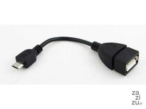 Kabel przejściówka micro USB Adaptor OTG Host USB 5szt 5149 Kabel przejściówka micro USB Adaptor OTG Host USB 5szt 5149