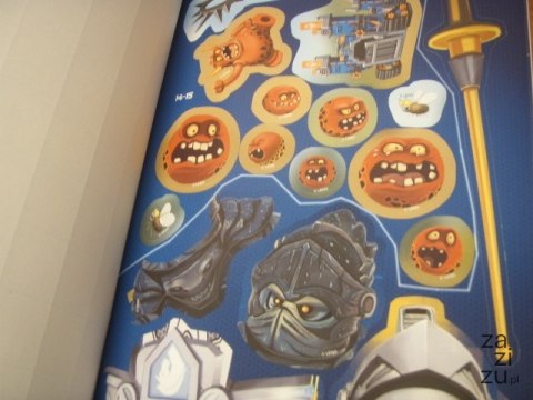 Książeczka LEGO NEXO KNIGTHS ZADANIE NAKLEJANIE Książeczka LEGO NEXO KNIGTHS ZADANIE NAKLEJANIE