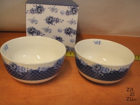 Miseczki ceram. salaterki 2szt. 13cm MADELINE | TPB251-BW154B Miseczki ceram. salaterki 2szt. 13cm MADELINE | TPB251-BW154B