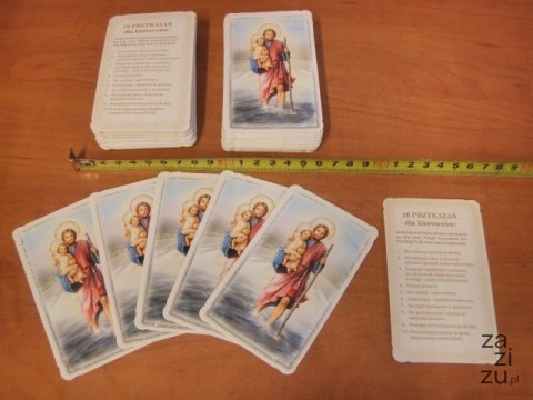 Obrazek 100szt ŚW.KRZYSZTOF 4059 Obrazek 100szt ŚW.KRZYSZTOF 4059