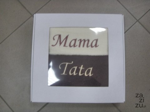Ręcznik haftowany 50X100 2szt w pudełku MAMA/TATA 6235,31 Ręcznik haftowany 50X100 2szt w pudełku MAMA/TATA 6235,31